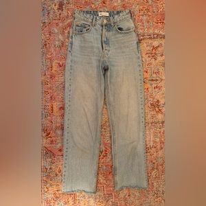 Zara mom jeans